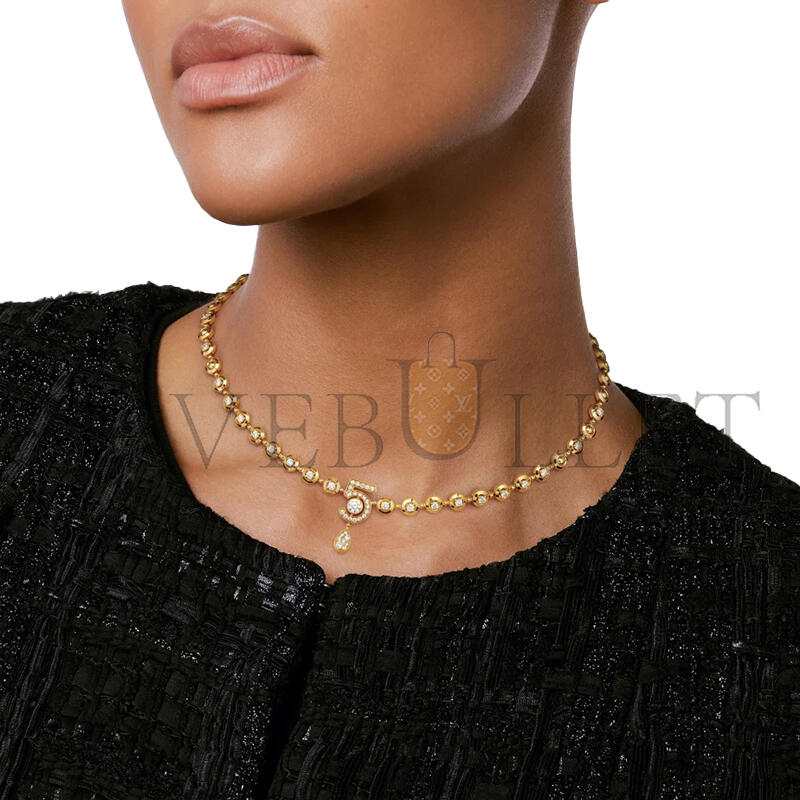 CHANEL ETERNAL NO.5 DIAMOND LINE NECKLACE J13645